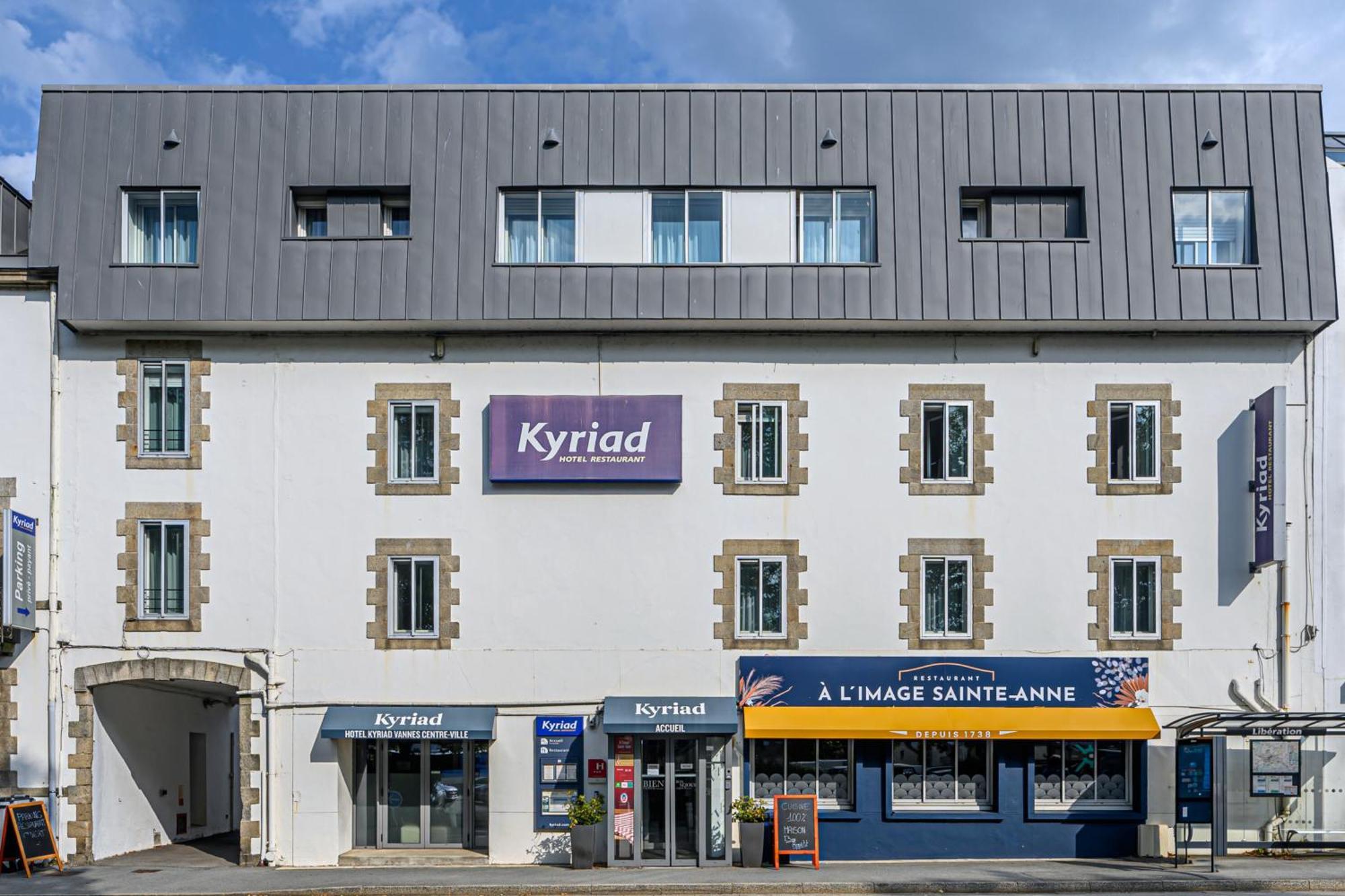 Kyriad Vannes Centre Ville Zewnętrze zdjęcie